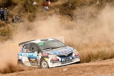 Nadia Cuatro compite en Córdoba por el Rally Argentino