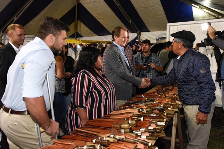 Bordet visitó Federal y habló sobre el aguinaldo, las finanzas y las elecciones