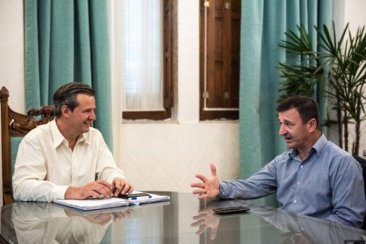 Zandoná y Bahl dialogaron sobre la realidad provincial y regional