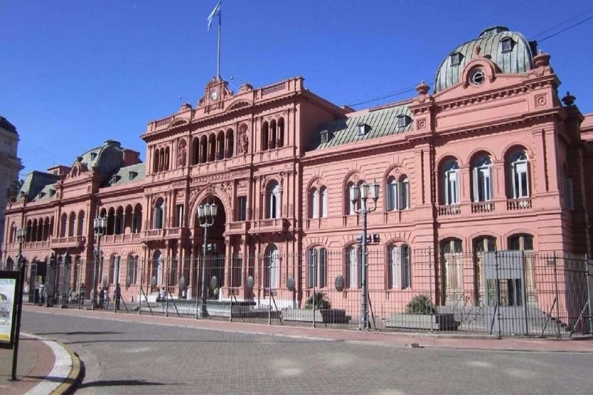 La Casa Rosada, sede el Poder Ejecutivo Nacional
