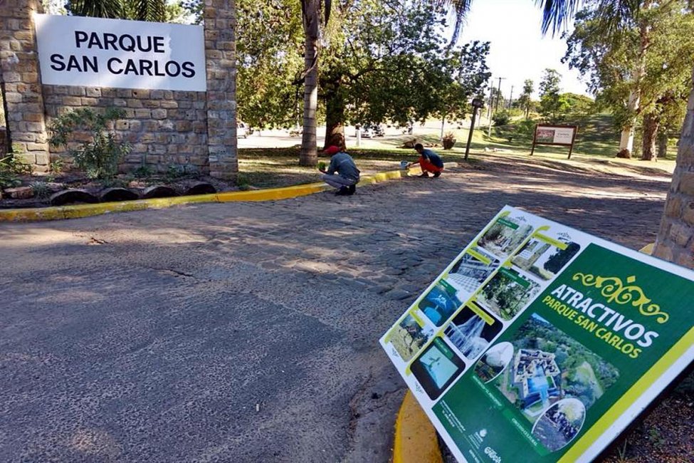 Explicaron los detalles del proyecto de cerramiento del Parque San Carlos