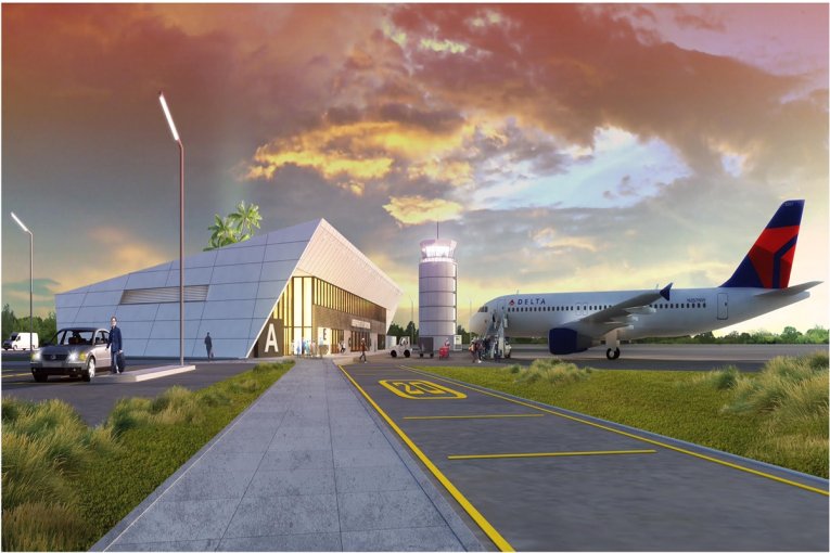 Richard afirm&oacute; que la obra del aeropuerto "es clave para Concordia y toda la regi&oacute;n de Salto Grande&rdquo;