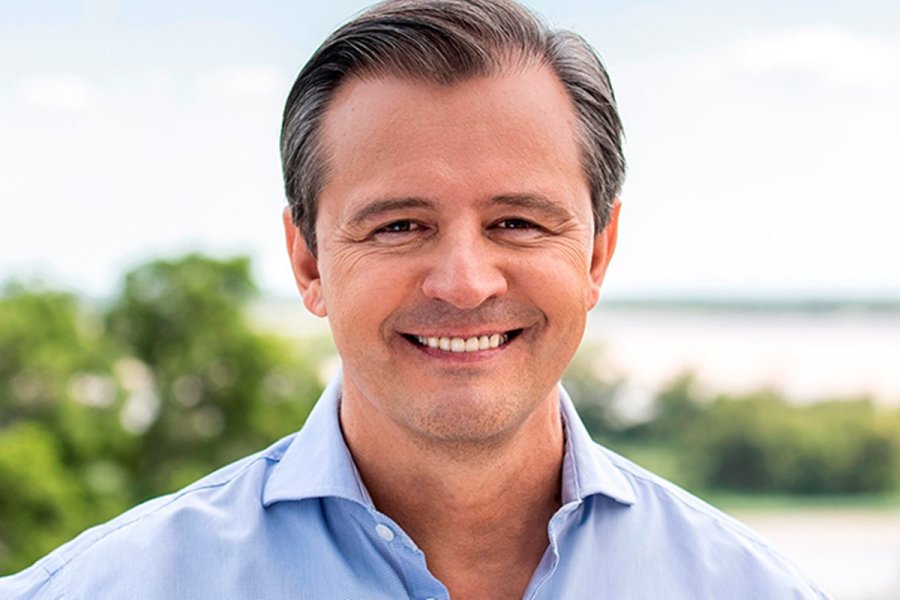 Adan Bahl, candidato a senador nacional.