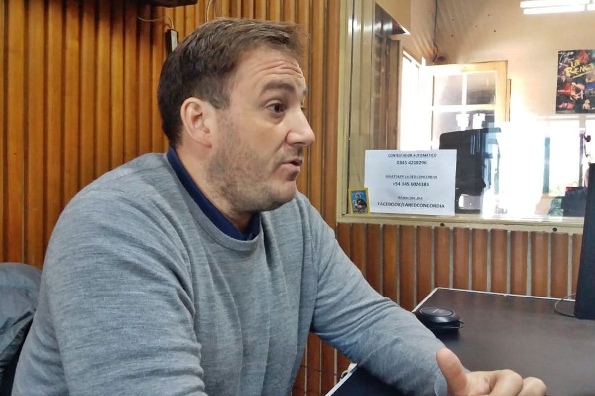 El joven candidato, en una entrevista con el programa "Ruidos Molestos".