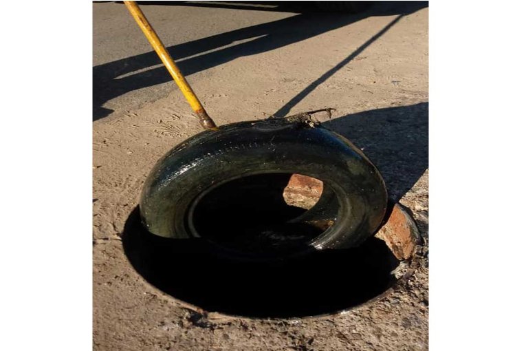 El EDOS nuevamente encontr&oacute; algo ins&oacute;lito en las cloacas