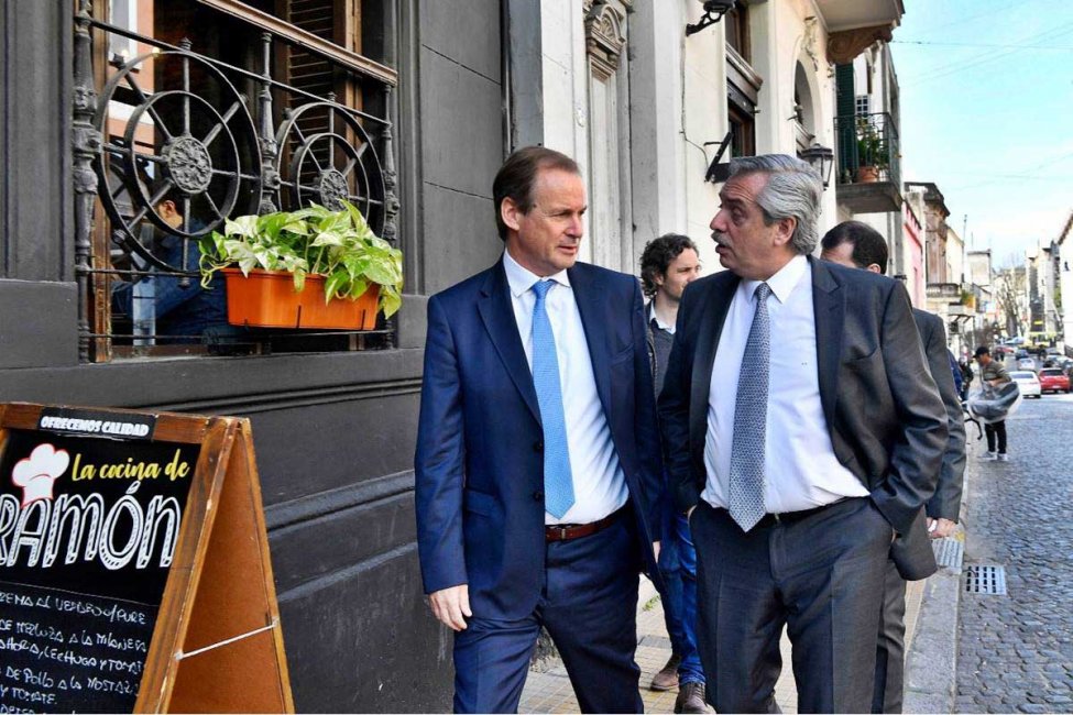 Bordet almorz&oacute; con Alberto Fern&aacute;ndez, luego de la reuni&oacute;n con los gobernadores