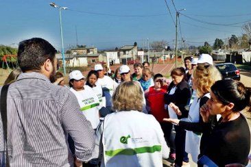 Otro barrio de Concordia tendrá su abordaje sanitario. Otro barrio de Concordia tendrá su abordaje sanitario.