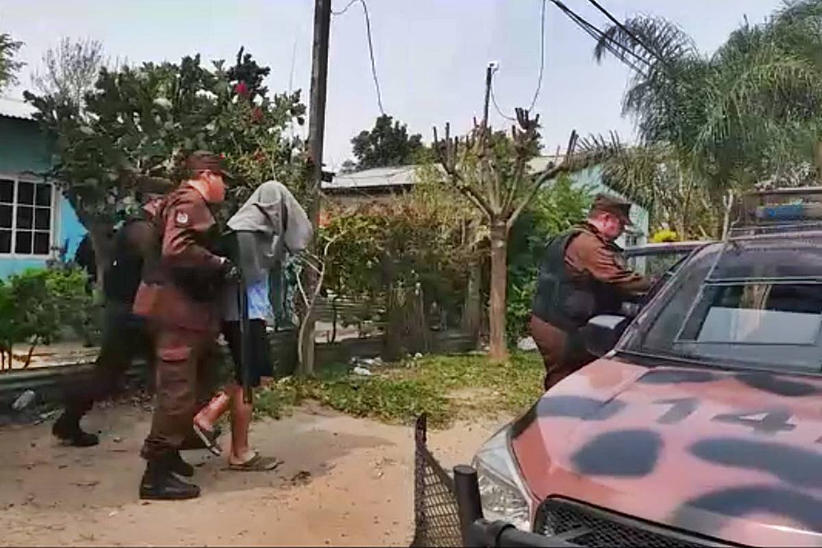 VIDEO: El momento de la detención de dos sospechosos por el crimen en ...