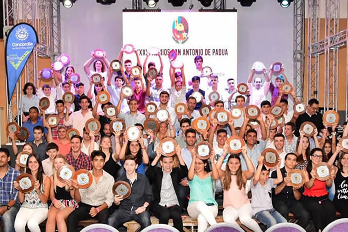 38 a&ntilde;os del premio m&aacute;s esperado por los deportistas concordienses.