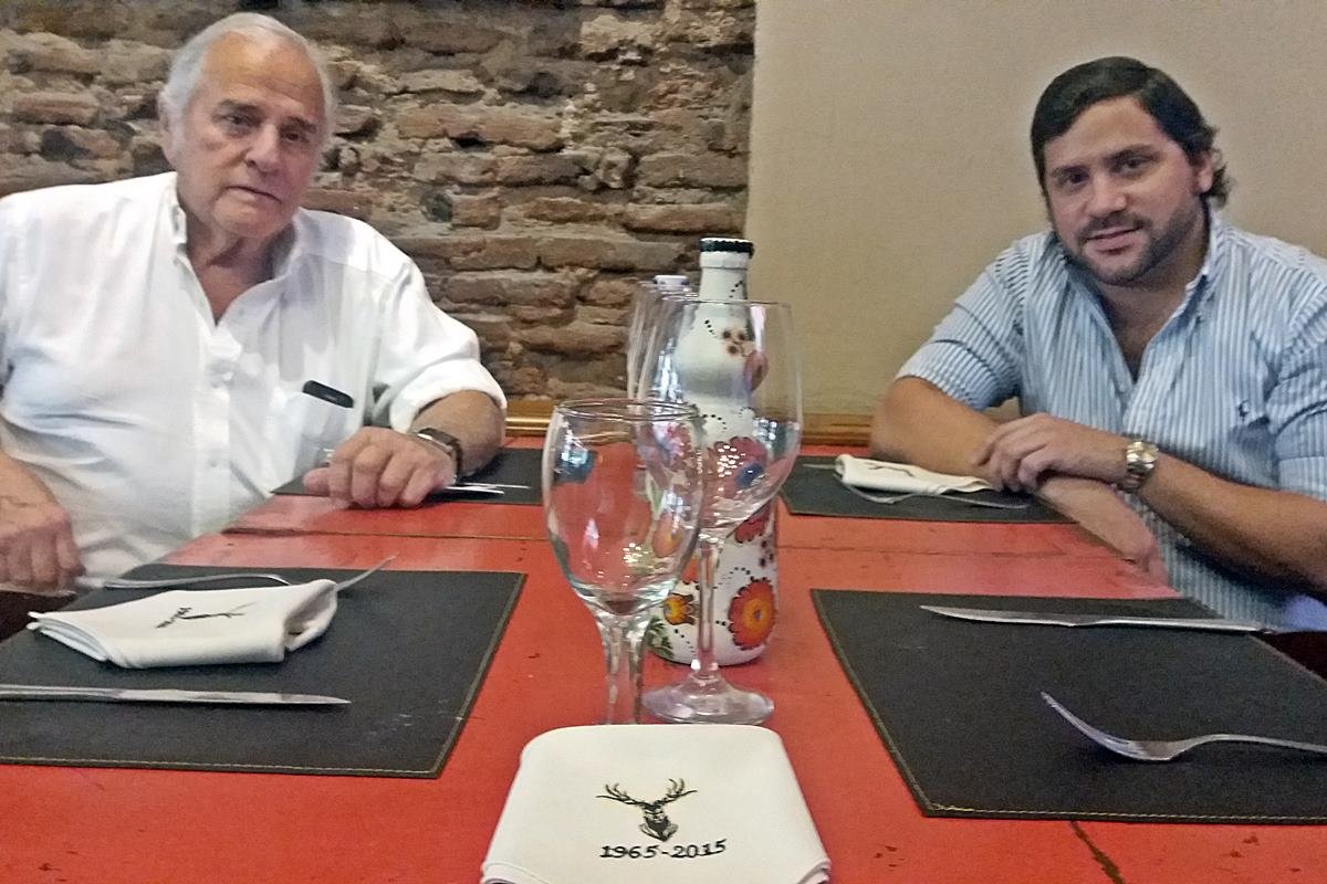 Ignacio y Leandro Lapiduz, historia y presente del restaurant El Ciervo