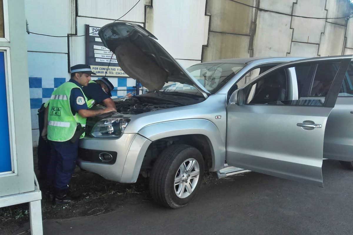 El rodado qued&oacute; secuestrado y su conductor fue identificado.