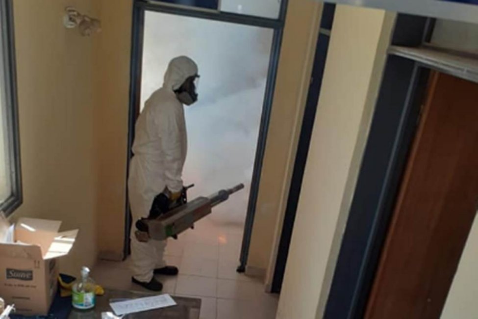 DENGUE: Este lunes continúan las tareas de fumigación y desinfección de distintos espacios