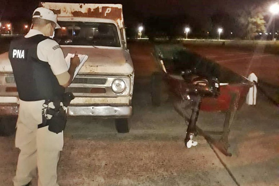 Arresto domiciliario por estar pescando a pesar de la cuarentena