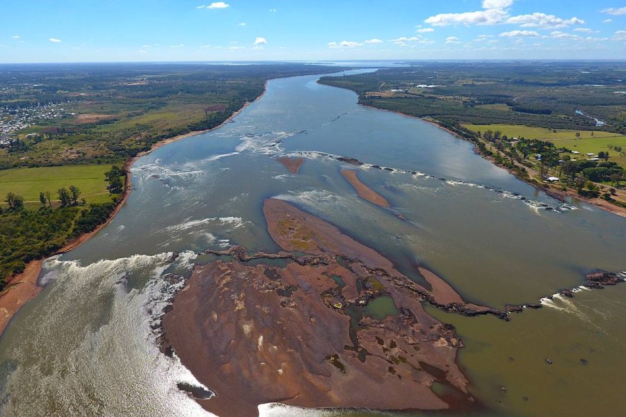 Vista aérea del Salto Chico