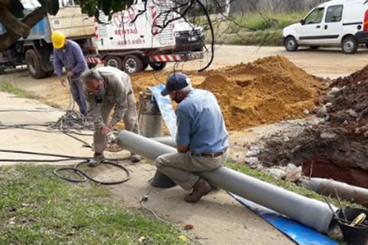 Problemas de abastecimiento por obras en una zona de Concordia. Problemas de abastecimiento por obras en una zona de Concordia.