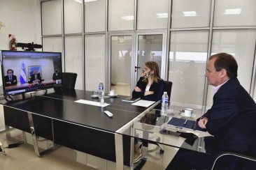 Bordet con el presidente Fernández, y la situación de Entre Ríos. Bordet con el presidente Fernández, y la situación de Entre Ríos.