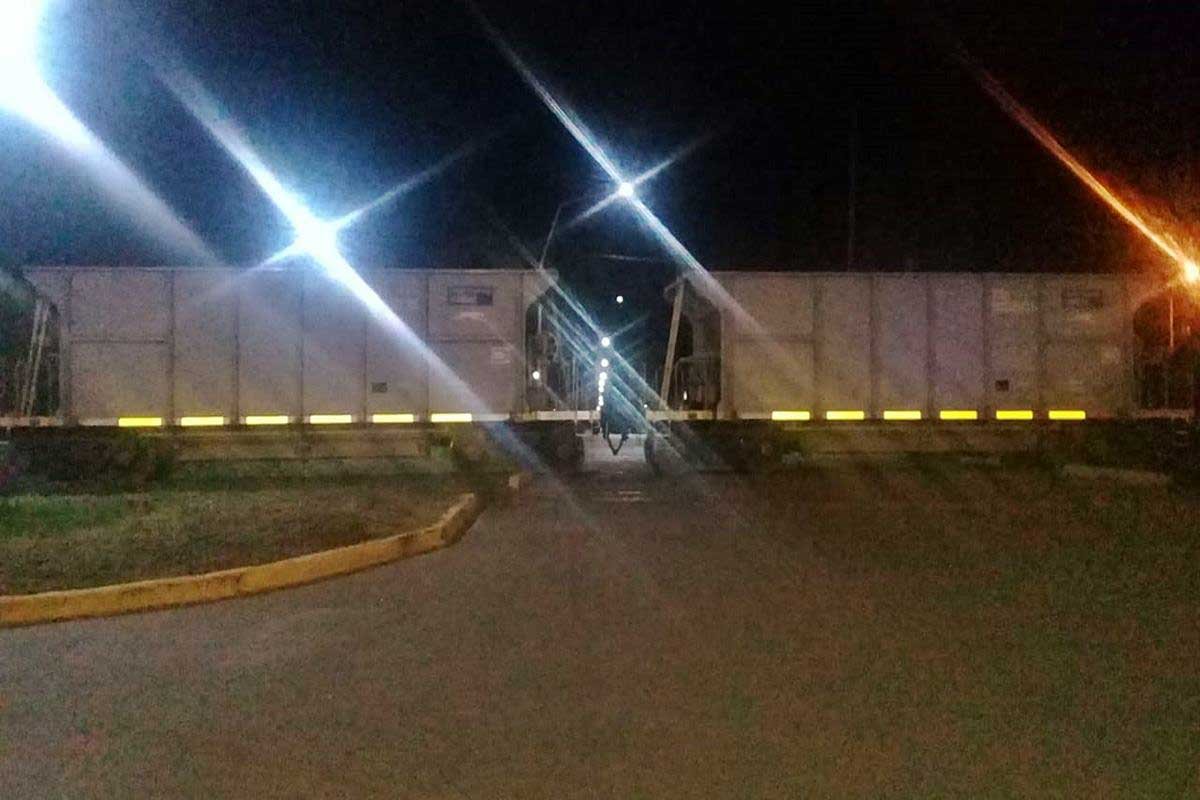 El hecho se produjo durante la noche de este domingo.