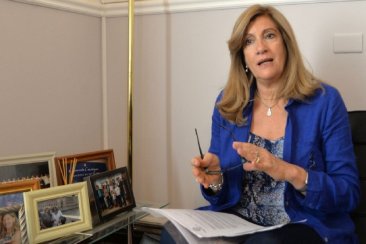 La ministra habló sobre la destitución de Goyeneche. La ministra habló sobre la destitución de Goyeneche.