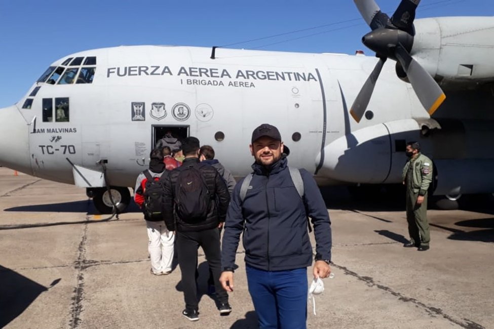 Un profesional concordiense integra la delegación nacional que viajó a Salta para reforzar el colapsado sistema de salud