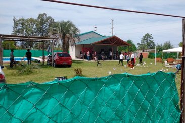 La fiesta se desarrollaba en un predio de la zona norte La fiesta se desarrollaba en un predio de la zona norte