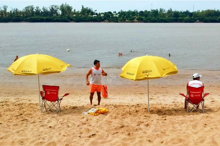 Son 11 las playas de Concordia que cuentan con servicio de guardavidas