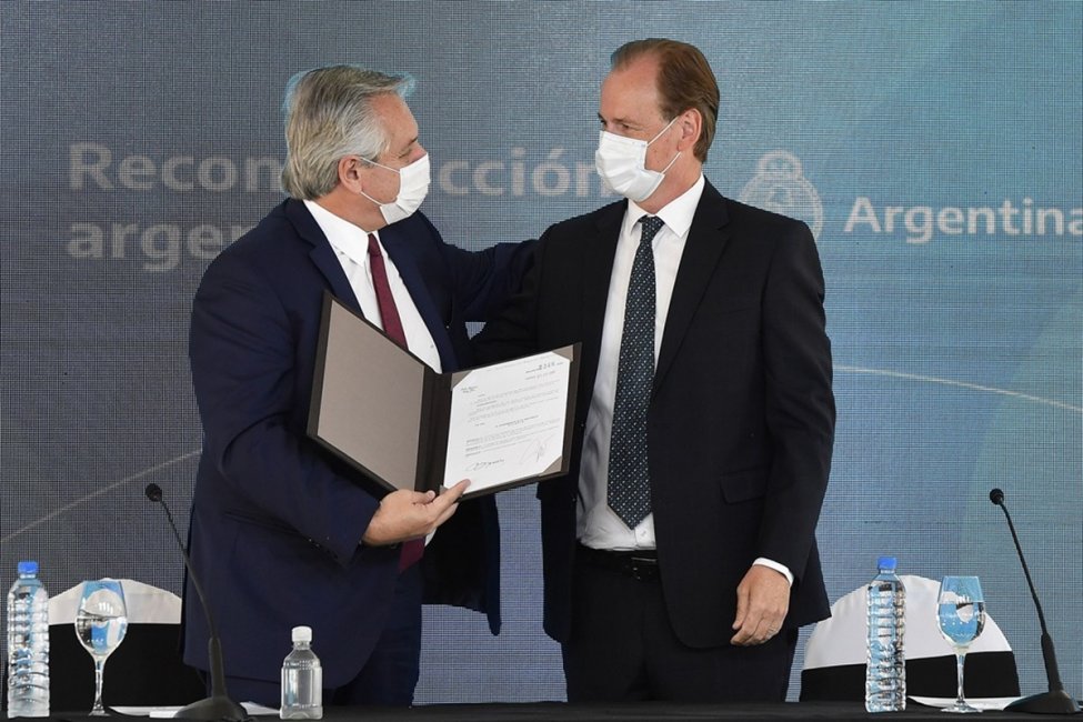 Bordet destacó la visión federal del presidente y sus políticas de desarrollo e inclusión