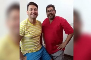 Daniel Ojeda y Pablo Ruiz en el video de la polémica Daniel Ojeda y Pablo Ruiz en el video de la polémica