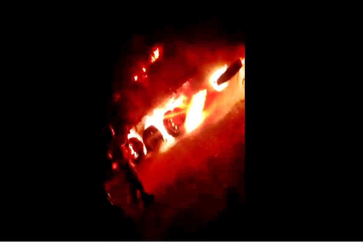 El incendio ocurrió durante la madrugada de este viernes. El incendio ocurrió durante la madrugada de este viernes.