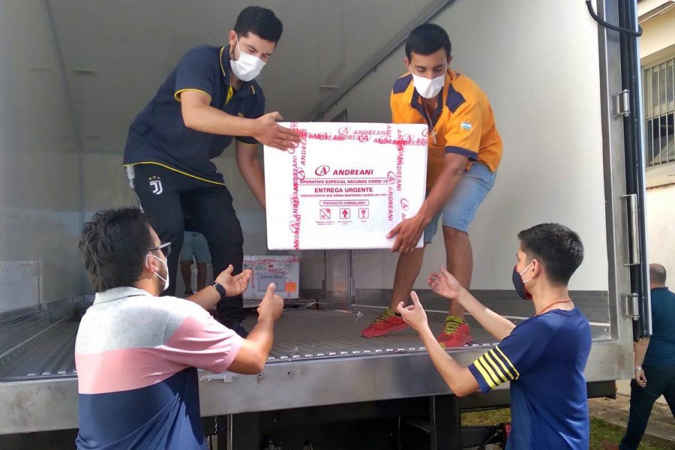 Informan el arribo de 5 mil dosis del segundo componente de la vacuna contra el COVID