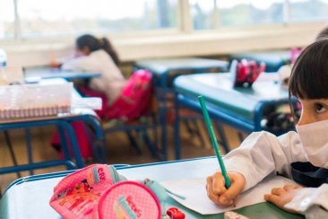 Más de un 80% de las escuelas ya pudo volver a la presencialidad plena. Más de un 80% de las escuelas ya pudo volver a la presencialidad plena.