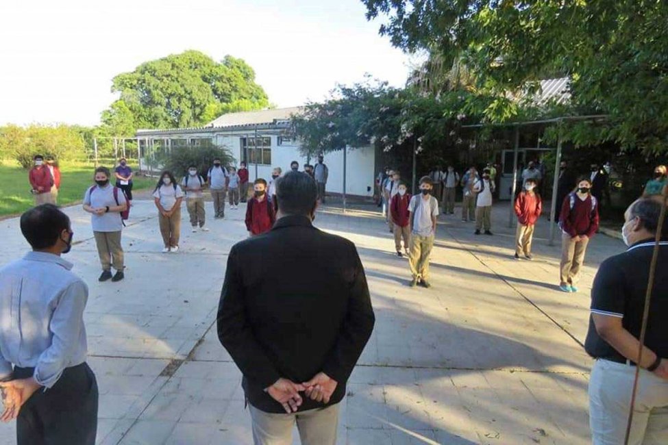 &ldquo;Fue una alegría ver la cara de los alumnos&rdquo;, resaltó el director Departamental de Escuelas en Concordia