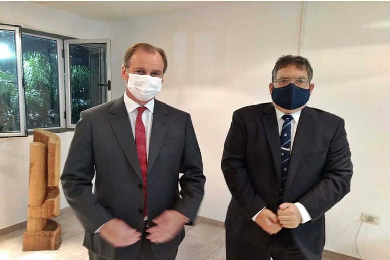 Bordet y Francolini recalcaron el trabajo en conjunto durante la pandemia y adelantaron un 2021 con &ldquo;muchas obras&rdquo;
