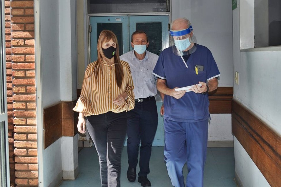 La ministra de Salud estuvo en Concordia reuniéndose con el intendente y autoridades del Masvernat
