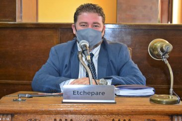 Etchepare y una dura respuesta a sus pares del PRO Concordia. Etchepare y una dura respuesta a sus pares del PRO Concordia.