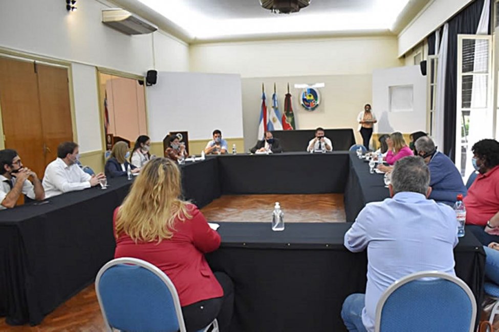 Concejales recibieron a trabajadores de diario El Sol, Tele 5 y el Sol digital para interiorizarse del conflicto