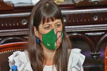 La legisladora insistió en su postura de posponer las PASO por la pandemia. La legisladora insistió en su postura de posponer las PASO por la pandemia.