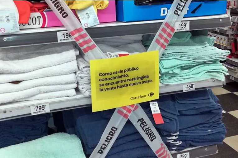 Desde Carrefour aclararon sobre la supresi&oacute;n de venta de algunos productos