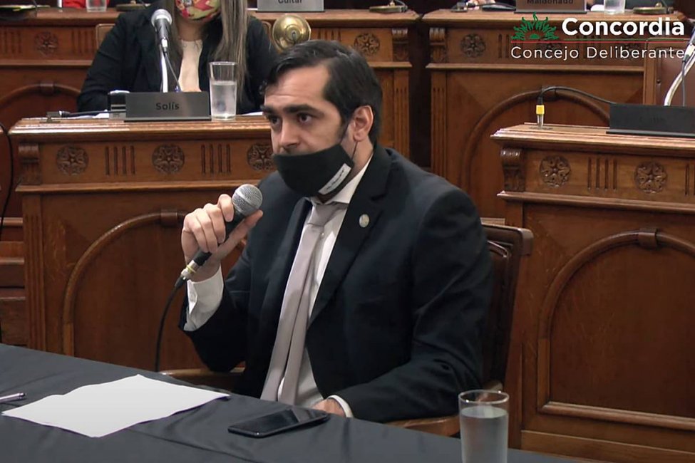 El concejal Gallo fundamentó porqué votó contra una ampliación presupuestaria del municipio