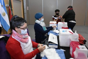 Nueva jornada de vacunación en Concordia. Nueva jornada de vacunación en Concordia.