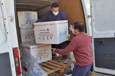 Llegaron más dosis a Entre Ríos. Llegaron más dosis a Entre Ríos.