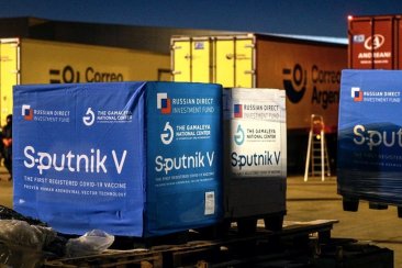 Casi 20 mil dosis del segundo componente de Sputnik vienen a suelo entrerriano. Casi 20 mil dosis del segundo componente de Sputnik vienen a suelo entrerriano.