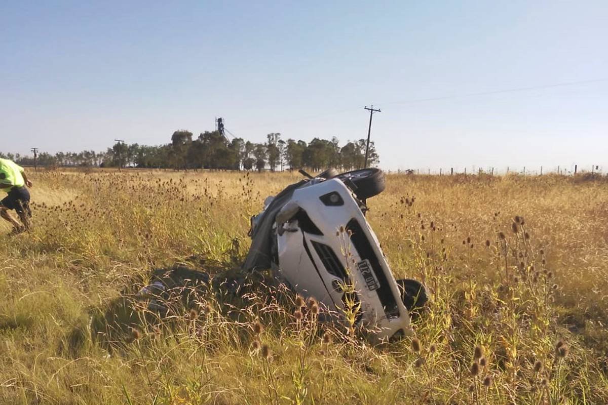 Fatal accidente en ruta 14.