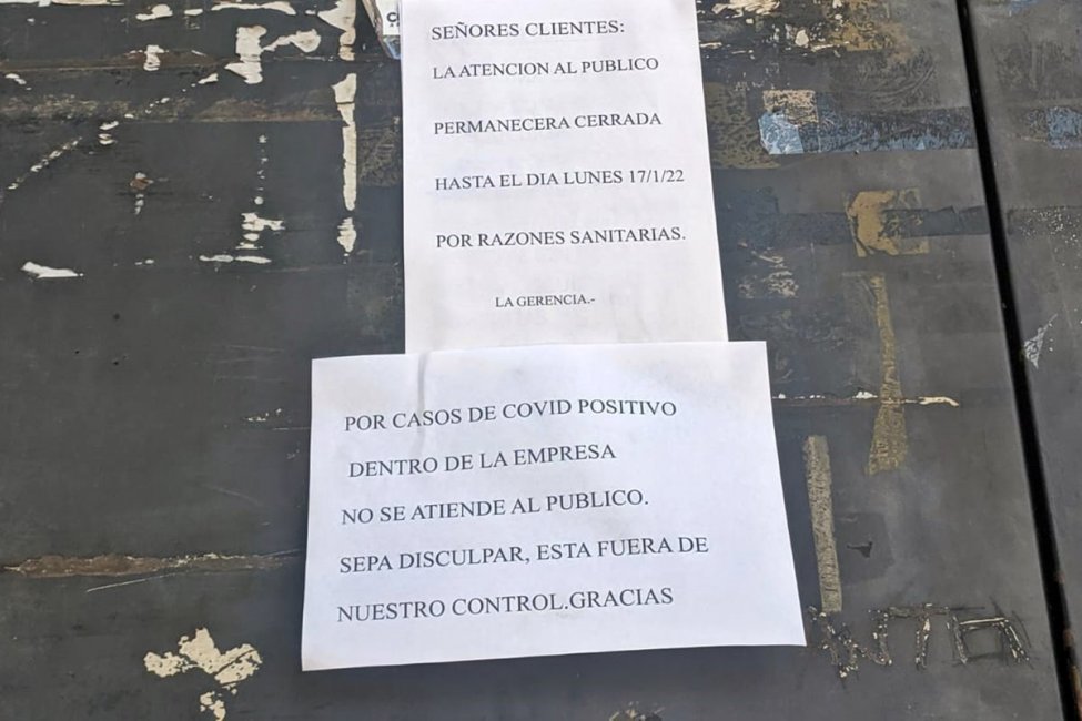 La filial Concordia del Correo Argentino cerró sus puertas por casos de COVID