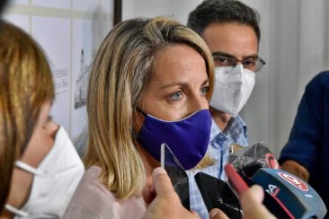 La vicegobernadora dio positivo para COVID. La vicegobernadora dio positivo para COVID.