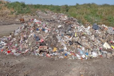 La ONG advirtió sobre el crecimiento del basural en la zona sur de Concordia. La ONG advirtió sobre el crecimiento del basural en la zona sur de Concordia.