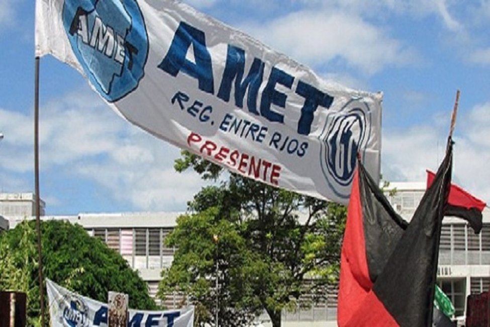 AMET se suma al paro de AGMER dispuesto para este miércoles y jueves