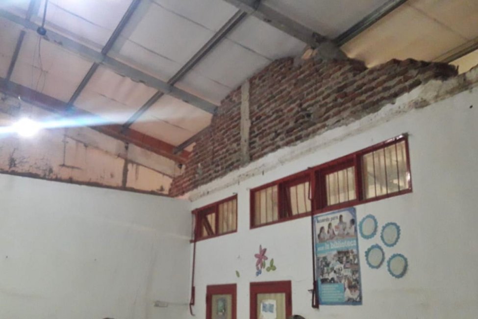 AGMER denuncia que las obras de una escuela de Concordia "no se terminaron"