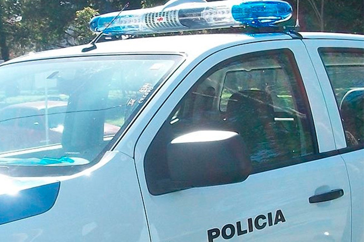 Los concordienses circulaban en una motocicleta.