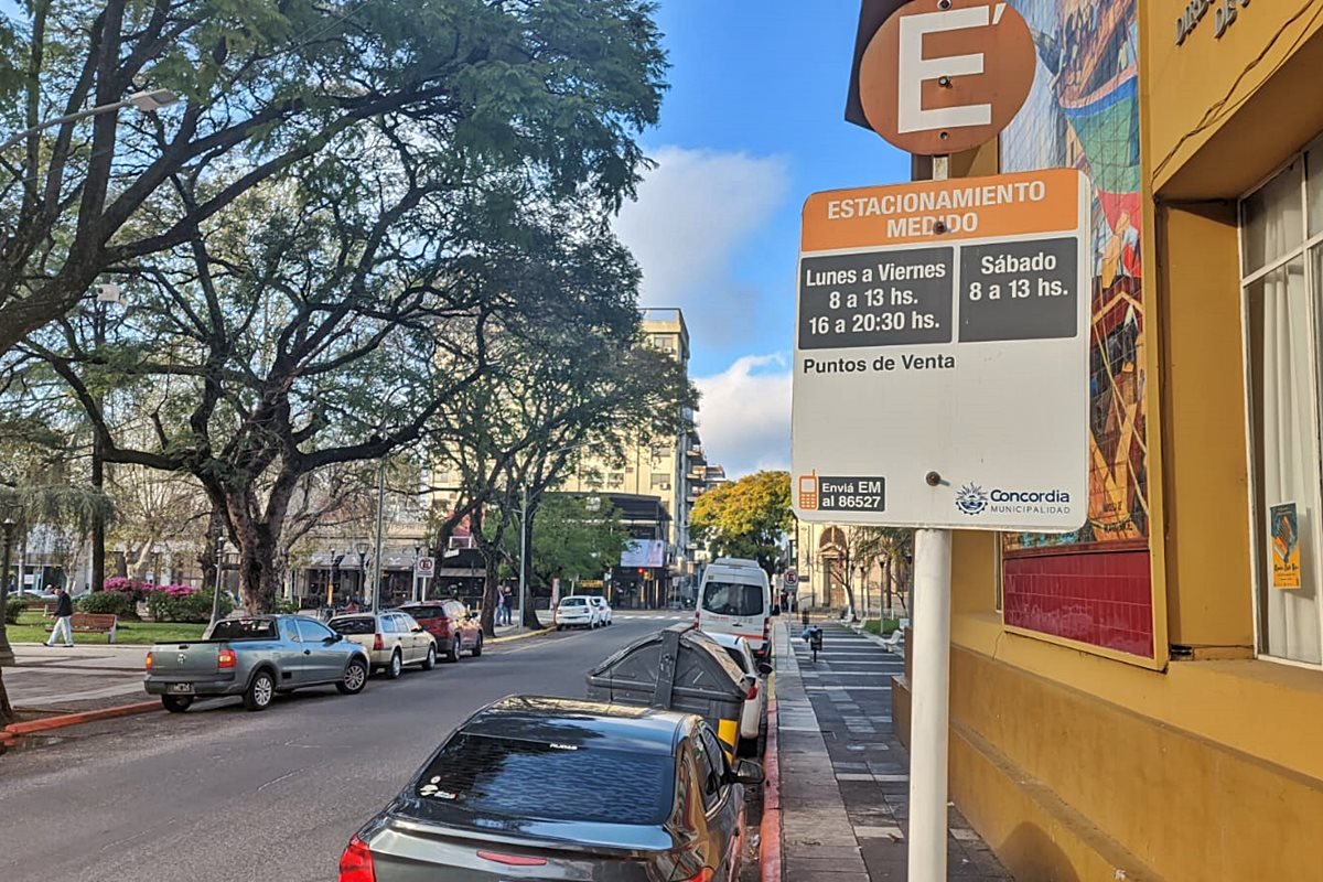 No habr&aacute; estacionamiento medido durante el feriado, en Concordia.