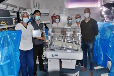 Nueva incubadora para el hospital de Concordia. Nueva incubadora para el hospital de Concordia.